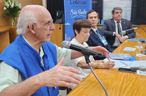 Padre Júlio Lancellotti é conferencista na abertura do Colégio de Ouvidores da Justiça do Trabalho