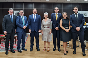 Presidente da 2ª Região recebe visita institucional da Associação de Advogados de São Paulo